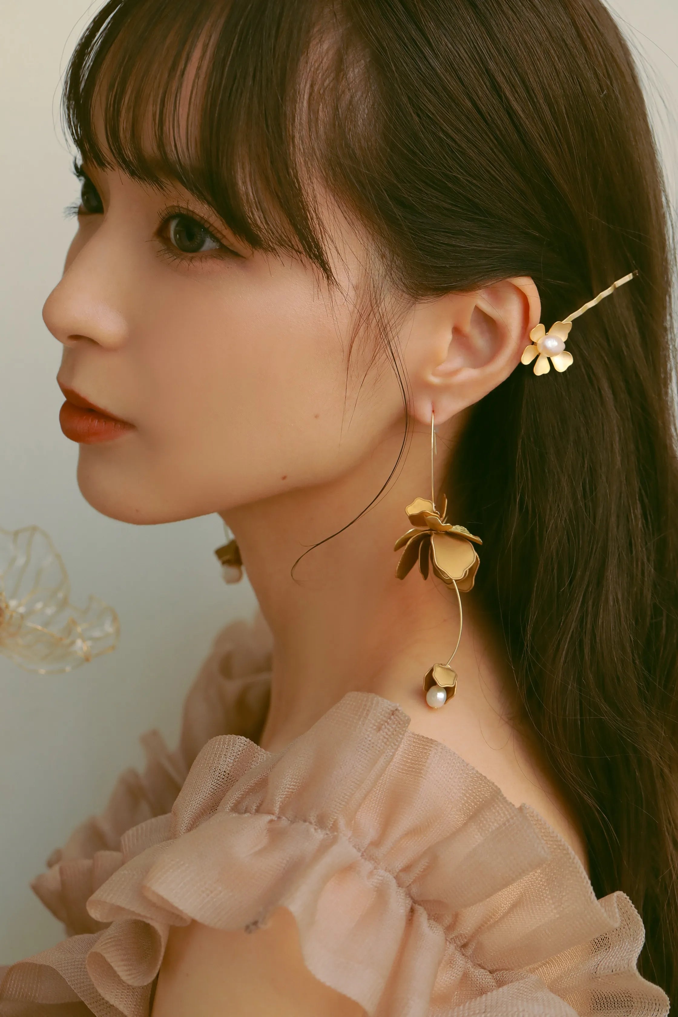 STAFF限定】【Alambreコラボ】Audrey(ピアス) – Violet net shop