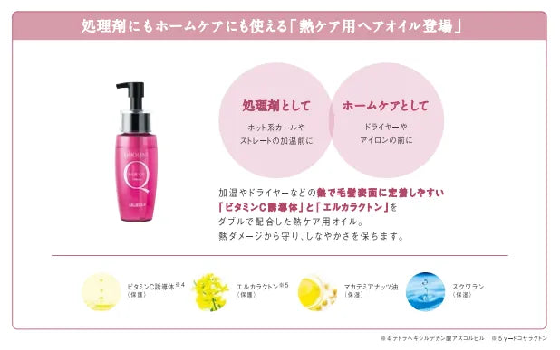 【限定SALE】クオライン ヘアオイル-アリミノ-