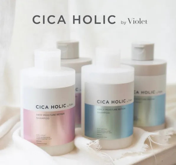 CICA HOLIC【シカホリック】+シルク100%ナイトキャップ髪質改善セット