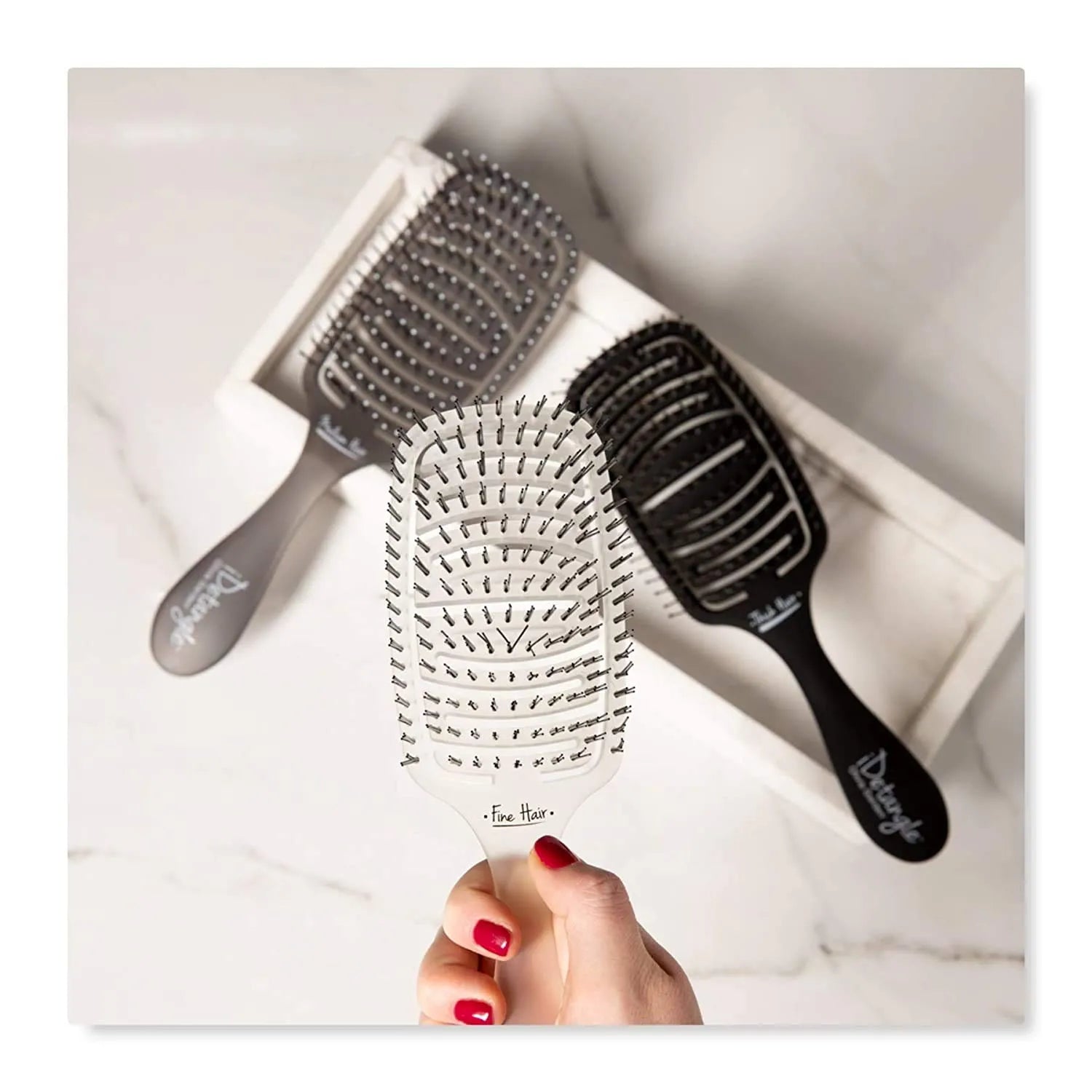 【限定SALE】Olivia Garden iDetangle Hair Brush-オリーブガーデン-Thick